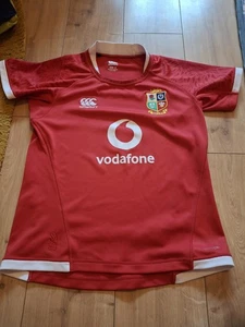 British and Irish Lions Vodafone Canterbury Rugby Shirt Größe JUGEND 16 - Bild 1 von 2