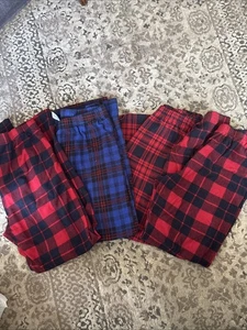 Lot of 4 Children’s Place Fleece Pajama Pants size XXL 16 - Picture 1 of 5