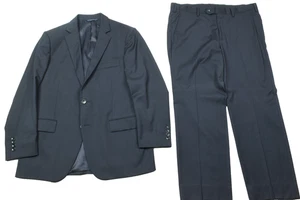 Traje Brooks Brothers Fitzgerald Para Hombre 40S Azul Marino Lana Italiana Dos Botones - Imagen 1 de 21