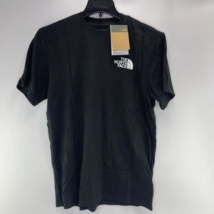The North Face Men’s S/S Throwback Tee Short-Sleeve T-Shirt Black Size Large - Picture 1 of 4