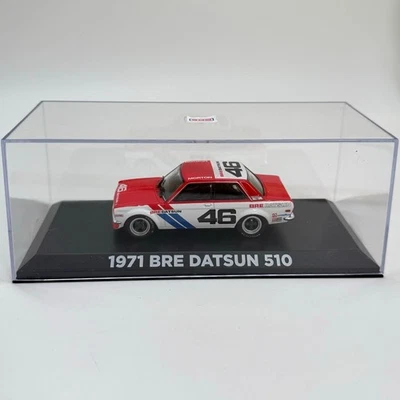  Bre Datsun 510 #46 Morton 1971 en estuche de plástico Foto 1 de 4