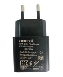 Genuine Sony UCH12 UCH 12 18W EU 2-Pin Fast Quick Charger for Sony Xperia Phones - Picture 1 of 3