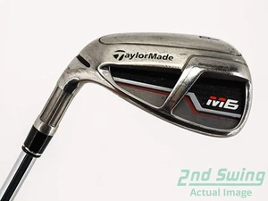 TaylorMade M6 Single Iron Pitching Wedge PW Steel Stiff Left 36.25in - Picture 1 of 9