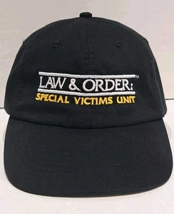 Cappello Law & Order SVU berretto strapback NBC show televisivo promo raro berretto ricamato - Foto 1 di 10
