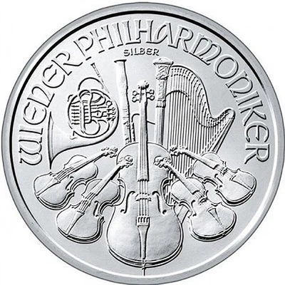2016 1 oz Austrian Silver Philharmonic Coin (BU) - Image 1 of 2