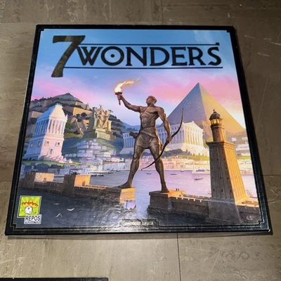7 Wonders Board Game unsealed but sealed cards&counters (read description) - Image 1 of 4