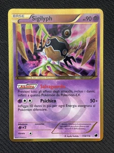 Pokemon TCG SIGILYPH 118/116 Plasma Eiszeit - 2013 DEUTSCH ITALIENISCH - Bild 1 von 3