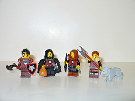 LEGO Castle Wolfpack raiding party warrior shield bow cape Beastmaster RPG cmf