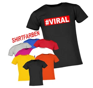 #VIRAL CAMISETA DE FIESTA IR VIRAL CAMISETA UNISEX CAMISETA DIVERTIDA CAMISETA DE PROVERBIOS NUEVA - Imagen 1 de 7