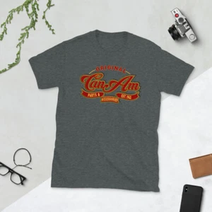 Can-Am Parts Retro Short-Sleeve Unisex T-Shirt - Picture 1 of 6