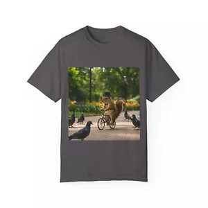 Whimsical Squirrel Tee - Funny Animal Graphic T-Shirt, Gift for Nature Lovers, - Picture 1 of 57