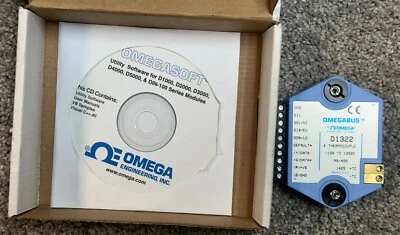 OMEGA D1322 THERMOCOUPLE  datalogger - Image 1 of 4