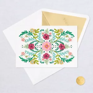 Hallmark Signature BLANK Card ~ 3D Gorgeous Floral Frameable Art - Picture 1 of 4