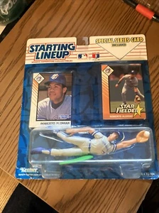 1993 Startaufstellung Roberto Alomar Actionfigur und Sammlerkarten gebraucht - Bild 1 von 7