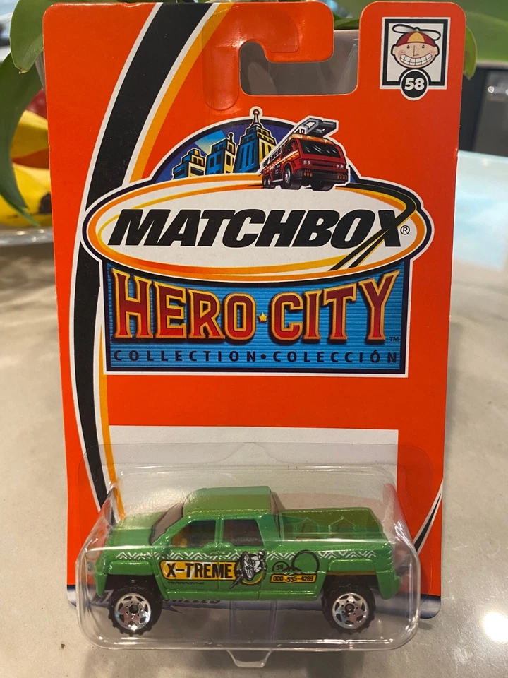 Matchbox 2002, Hero City Collection, Xtreme GMC Terradyne Pick-up #58 - Image 1 of 1