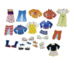 Melissa und Doug Anzieh Puppen Outfits, Kleidung, Schuhe, keine Puppe - Bild 1 von 4