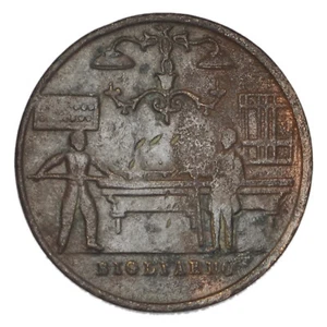 ITALIA Gettone Token BIGLIARDO contromarca G.F. - Picture 1 of 2