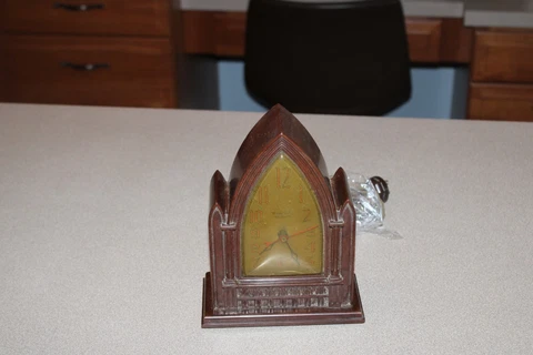 Vintage Waterbury Bakelite Mantel Clock Cover