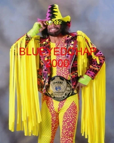 RANDY SAVAGE WRESTLER 8 X 10 WRESTLING PHOTO WWF WCW - Image 1 of 1