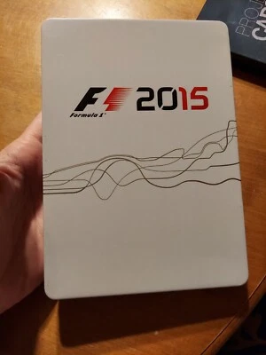 PS4 Xbox One Formula 1 2015 Steelbook NO VIDEO GAME EMPTY CASE ONLY Promo READ - Image 1 of 4