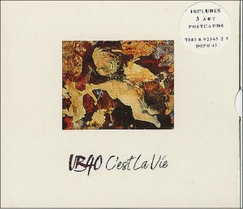 UB40 C’est La Vie w/RARE LIVE TRK UK CD Single 3 ART POSTCARDS USA Seller SEALED - Image 1 of 1