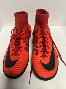 Nike Mercurial X Victory VI DF IC Men's Soccer Shoe - Red / Black Size 10 - Picture 1 of 18