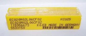 (10) EC020M02L06CF02 KCU25 KENNAMETAL BEYOND EVOLUTION CUT-OFF INSERTS 5533150 - Picture 1 of 3
