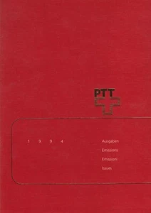 Switzerland Helvetia Official Complete Mint Year Set Folder Stamps 1994 - Picture 1 of 5