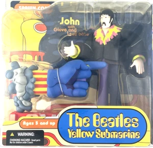 The Beatles Yellow Submarine John Lennon w/Glove and McFarlane Action New - Picture 1 of 9