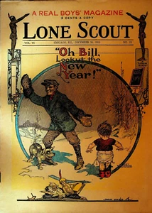 Lone Scout Magazine December 30 1916 New Year's Perry Emerson Thompson - Picture 1 of 1