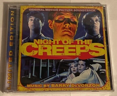 Night of the Creeps Barry DeVorzon Score Limited Edition OOP - Image 1 of 4