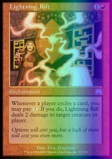 Magic the Gathering MTG Lightning Rift (217) Onslaught   LP FOIL