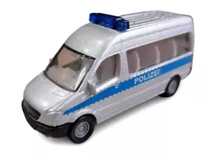 SIKU 0804 MERCEDES-BENZ SPRINTER POLICE VAN 1:55-1:60 Scales Diecast Model Car - Picture 1 of 1