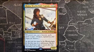 MTG Commander Jhoira, Weatherlight Captain Deck con caja de cubierta y fundas EDH - Imagen 1 de 6