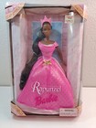 Vintage 1997 Barbie Rapunzel Afro-American Doll Pink Dress, the box is damaged 