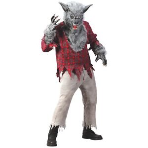 Werewolf Costume Adult Halloween Fancy Dress