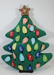 Target Wondershop Advent Countdown Calendar Plush Throw Pillow Christmas Tree - Picture 1 of 8