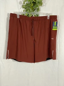 Men's DSG 7" inseam Stride 2 in 1 Run Shorts Brown XXL - Picture 1 of 5