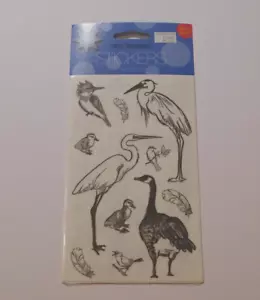 Mrs. Grossman's Lot of 3 Sticker Sheets Brand New in Package Brush Water Fowl #1 - Picture 1 of 1