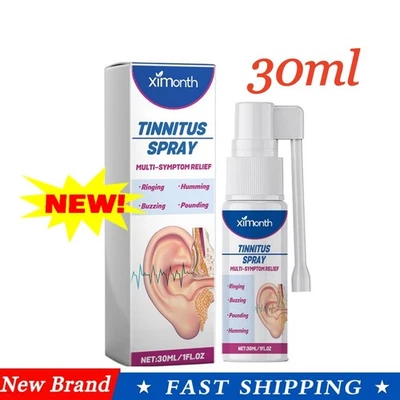 Spray para tinnitus alivio de zumbidos en los oídos alivio de gotas para los oídos audición 30 ml - Nuevo Foto 1 de 4