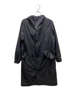 DESCENTE                    Nylon hooded long coat D0U0JC04 black D0U0JC04 - Picture 1 of 5