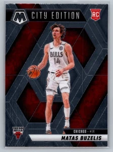 2024-25 Panini Mosaic - City Edition Matas Buzelis #273 (RC) Chicago Bulls NBA - Picture 1 of 2