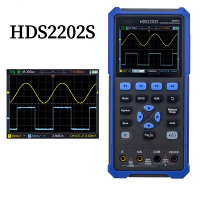 HDS2202S Two Channel Oscilloscope for OWON HDS200 Series Digital Oscilloscope - Image 1 of 4