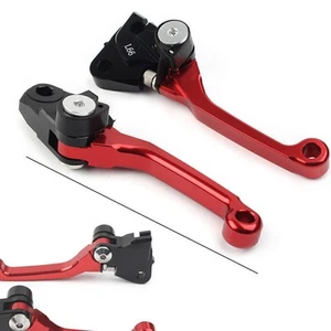 Pivot Brake Clutch Levers Fit YAMAHA YZ 250F YZ 426F YZ 450F 2009-2020 RED - Picture 1 of 6