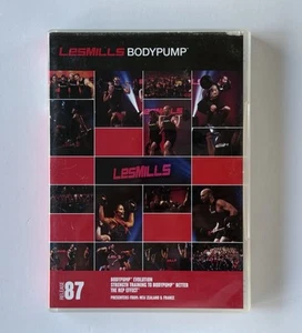 Les Mills BODYPUMP 87 DVD CD Combo with Booklet Rare Fitness Workout PAL - Picture 1 of 8