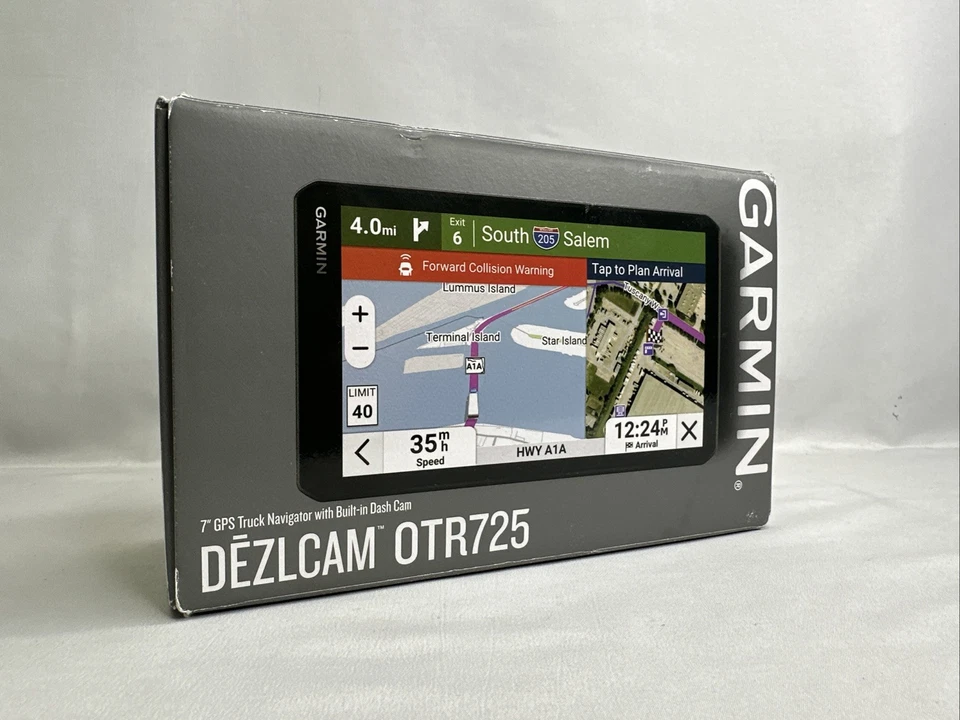 Garmin dezlCam OTR725 7" GPS Truck Navigator with Built-in Dash Cam - NEW OPEN! - Image 1 of 4