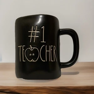 Rae Dunn Mug “#1 Teacher” Cup Coffee Tea Teacher’s Pet , Back To School - Picture 1 of 4