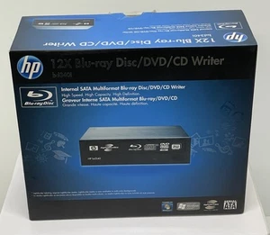 HP BD340i 12X Blu-ray Disc/DVD/CD Writer Internal SATA Multiformat w/Cable - Photo 1/8