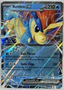 Keldeo EX 030/086 Sv: White Flare Double Rare Holo Pokemon TCG Karte  - Bild 1 von 2