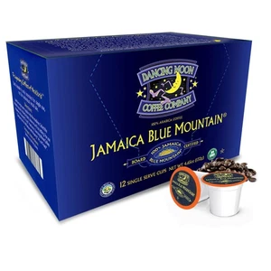Dancing Moon Brand, 100% Pure Jamaica Blue Mountain Coffee Pods - for Keurig ... - Picture 1 of 9